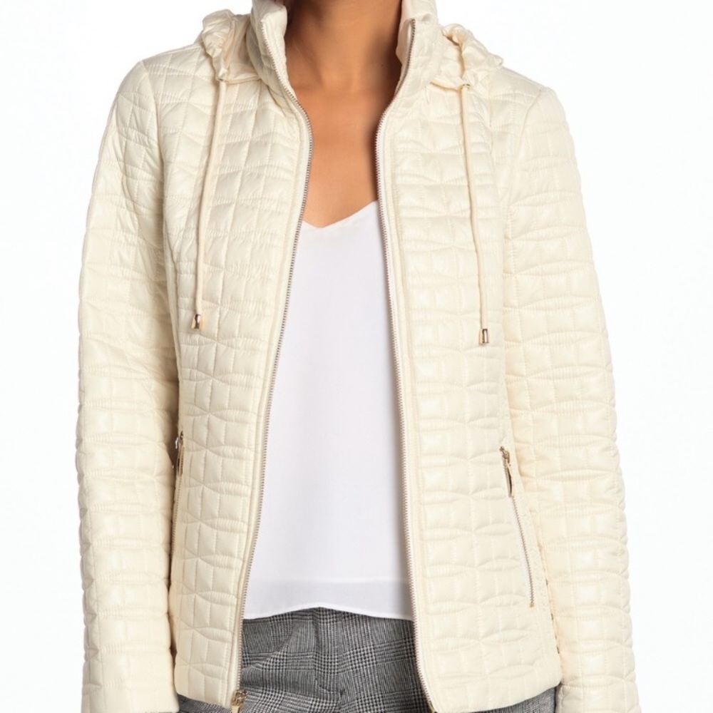 New Kate Spade Packable Hood Jacket Coat